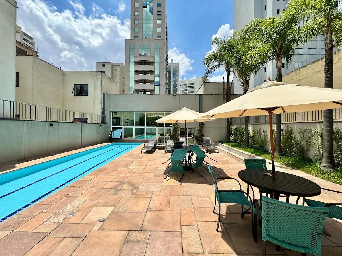 Flat Show 600M Av Paulista, Piscina, 1Carro, Acad. San Paolo Appartamento