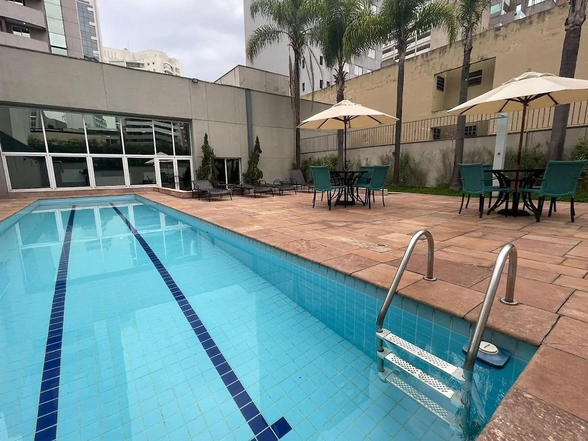 Flat Show 600M Av Paulista, Piscina, 1Carro, Acad. San Paolo Brasile