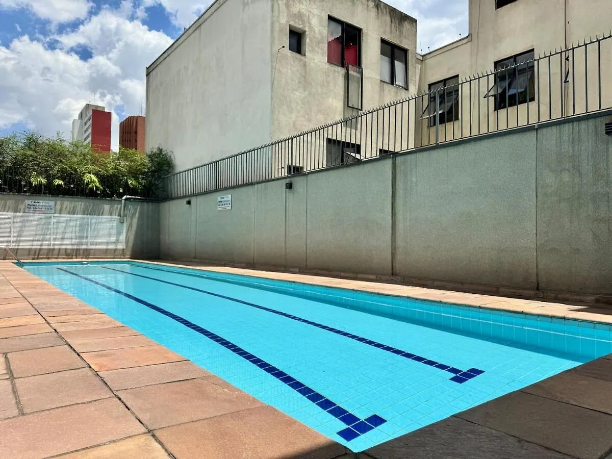 Flat Show 600M Av Paulista, Piscina, 1Carro, Acad. San Paolo Appartamento
