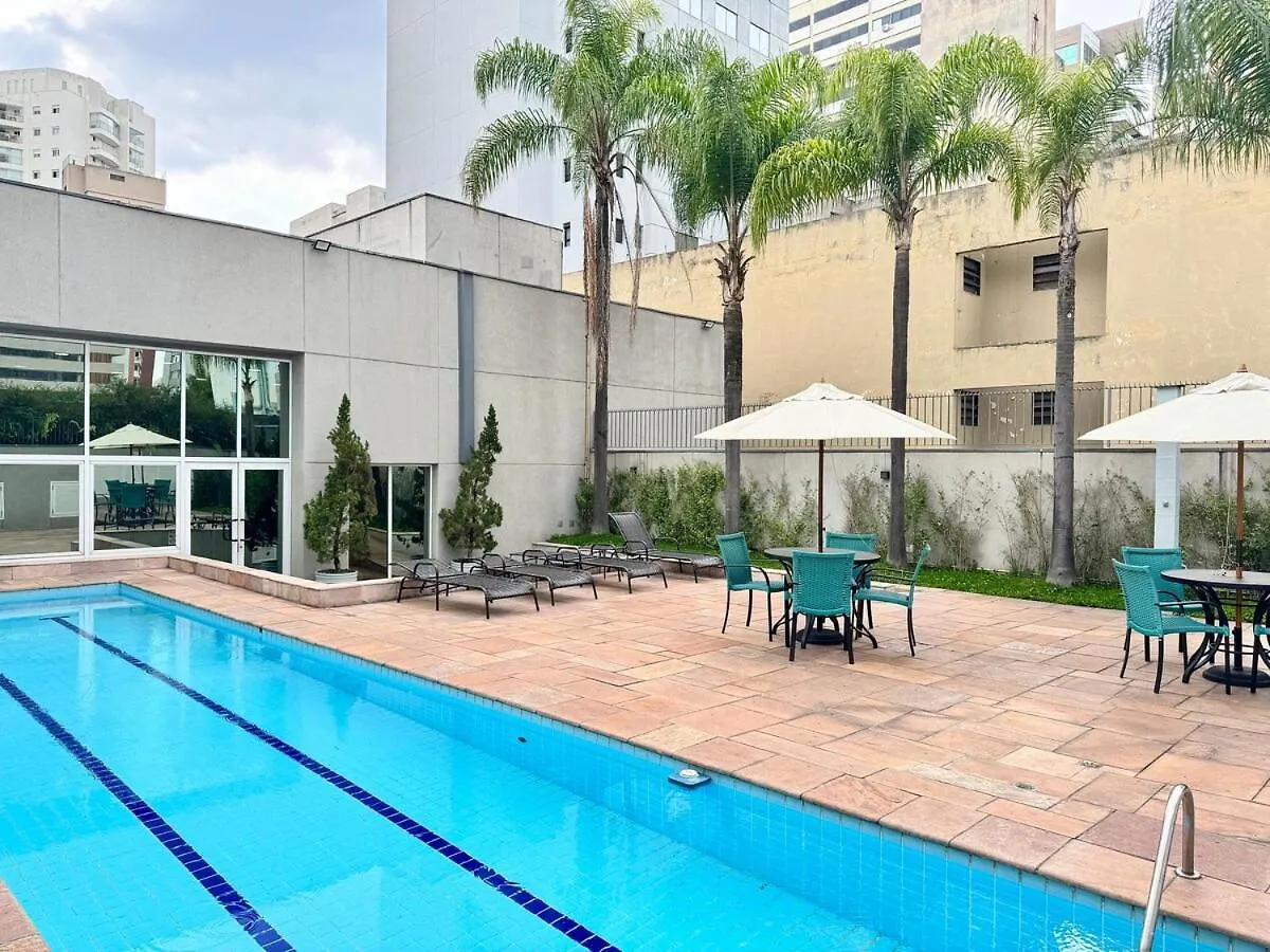 Flat Show 600M Av Paulista, Piscina, 1Carro, Acad. San Paolo Brasile