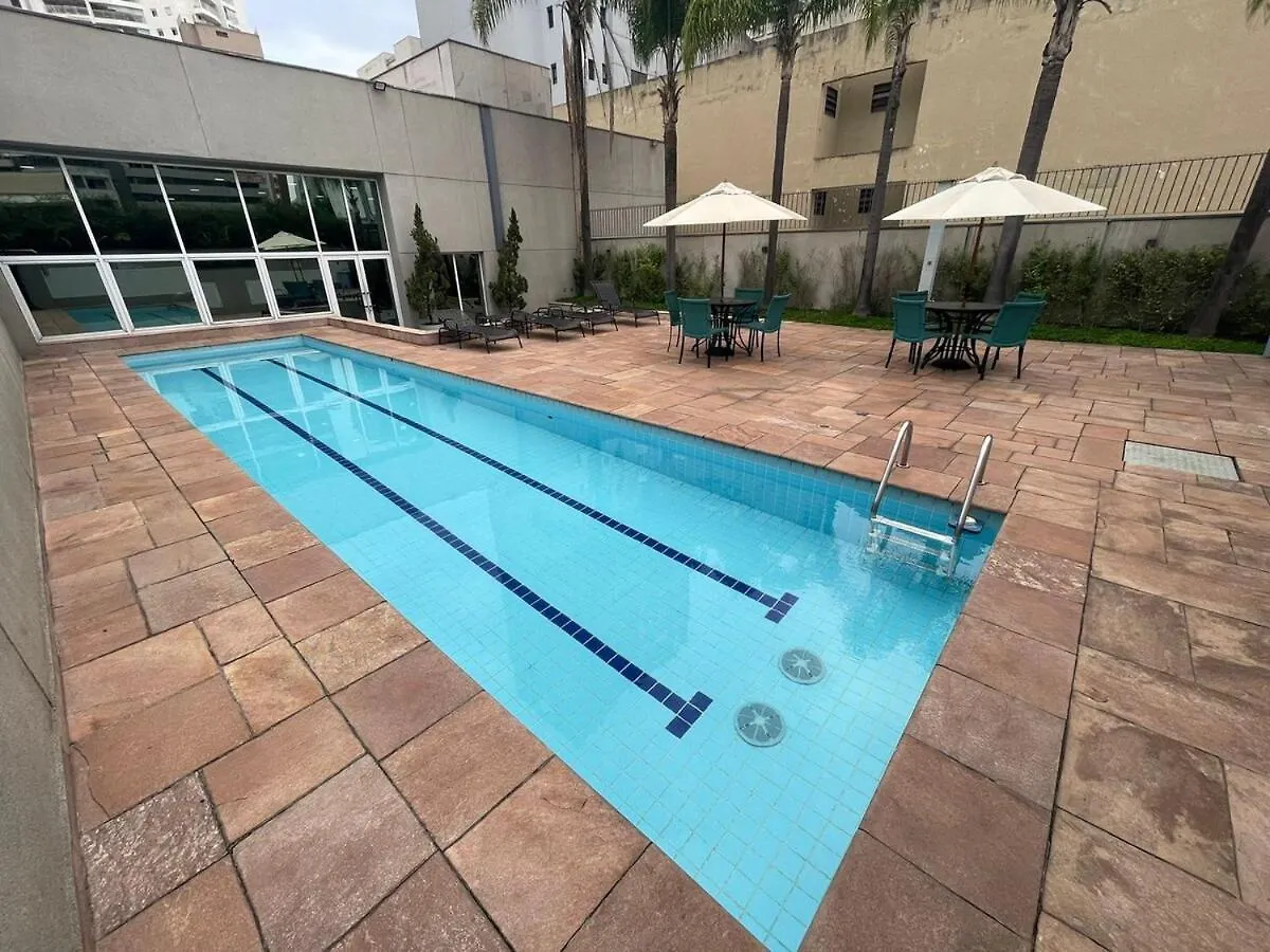 Appartamento Flat Show 600M Av Paulista, Piscina, 1Carro, Acad. San Paolo Brasile